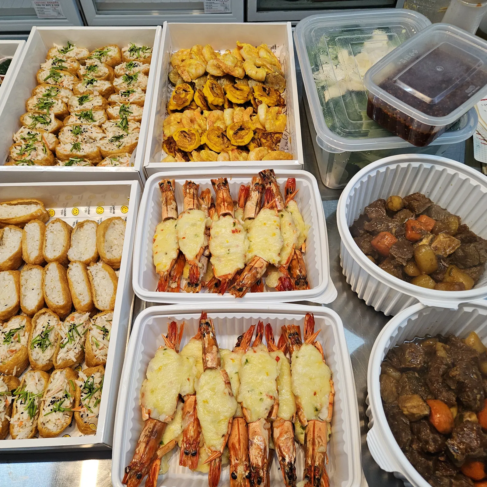 케이터링 메뉴 클로즈업 사진 3
